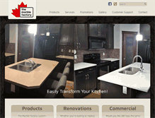 Tablet Screenshot of marblefactory.com
